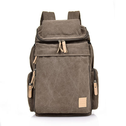 New Retro Men And Women Outdoor Canvas Bag Travel Backpack Bag Fashion Shoulder Bag Aliexpress - L&M LIFE PRODUCTS