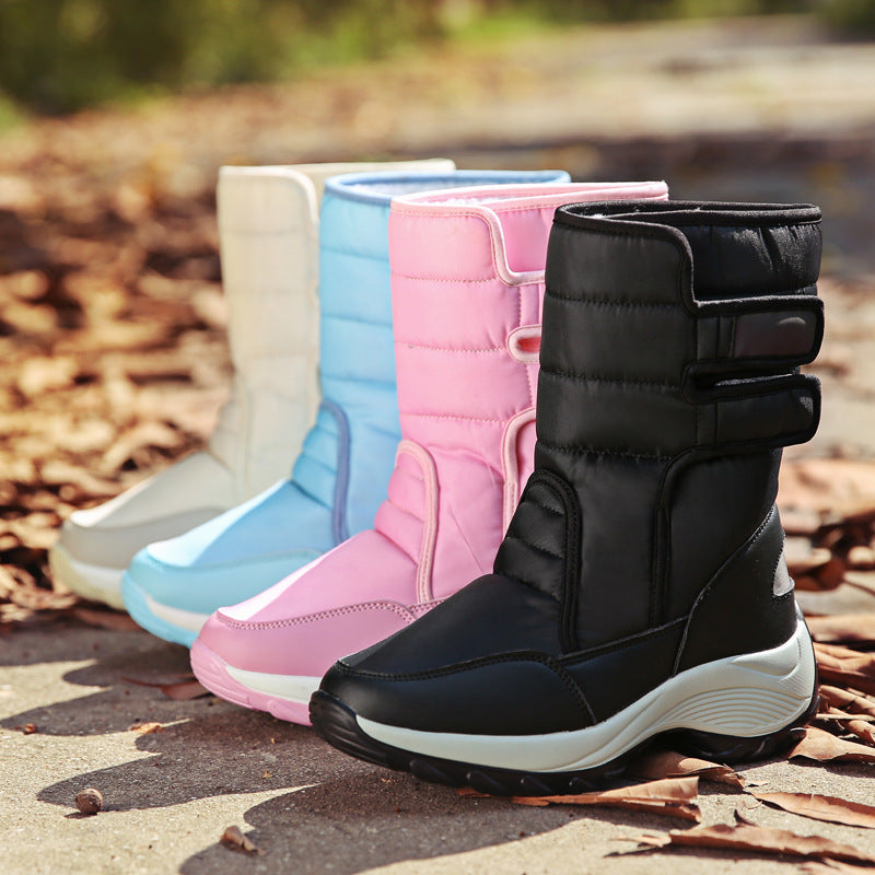 Winter Boots Comfortable Keep Warm Snow Boots Ladies Non-slip Wearable Female Boots - L&M LIFE PRODUCTS