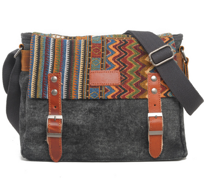 Vintage shoulder bag ethnic style - L&M LIFE PRODUCTS