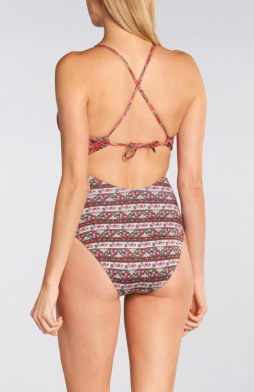 Printed women's one-piece swimsuit - L&M LIFE PRODUCTS