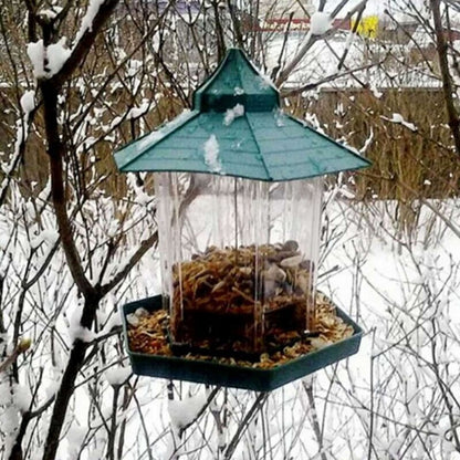 Waterproof hanging bird food box - L&M LIFE PRODUCTS