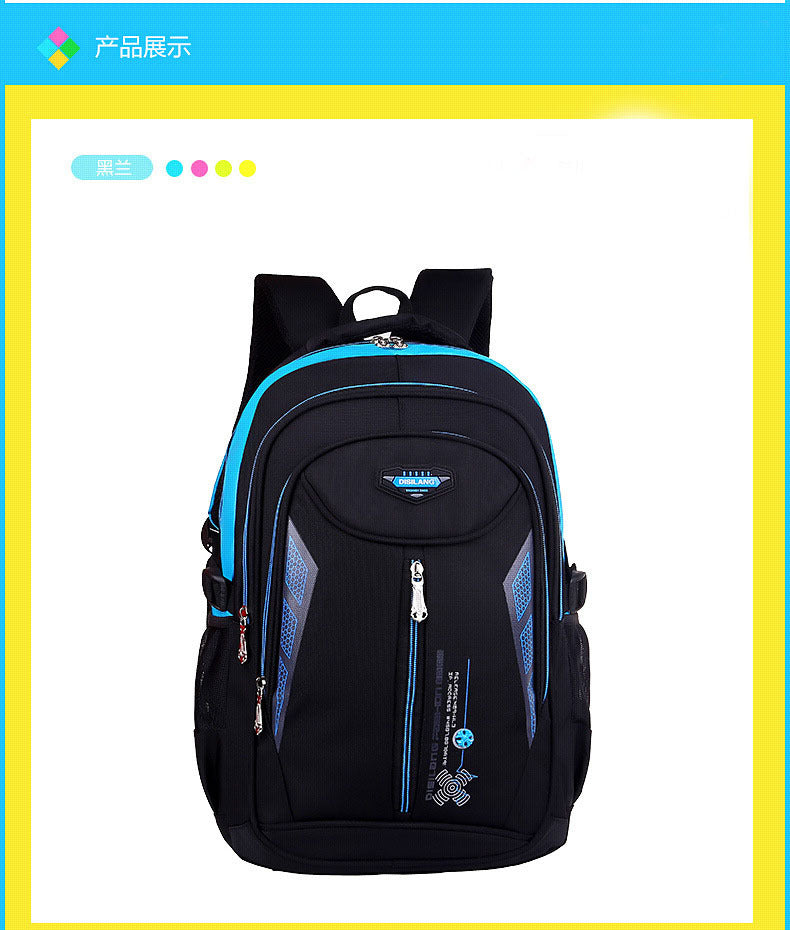 New Children's Backpack Junior High School Students' Schoolbag Leisure Double Shoulder Bag - L&M LIFE PRODUCTS