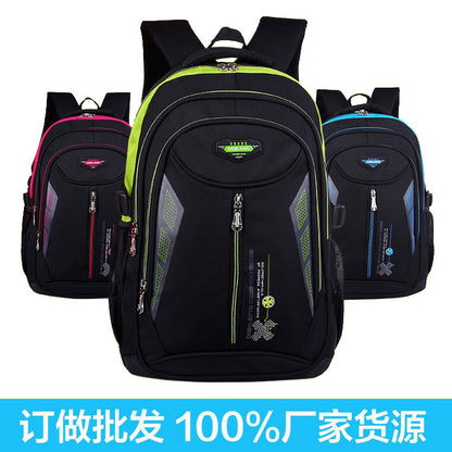 New Children's Backpack Junior High School Students' Schoolbag Leisure Double Shoulder Bag - L&M LIFE PRODUCTS