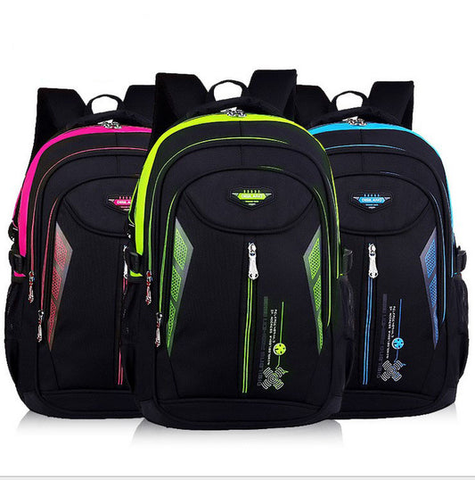 New Children's Backpack Junior High School Students' Schoolbag Leisure Double Shoulder Bag - L&M LIFE PRODUCTS