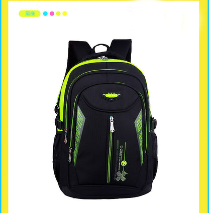 New Children's Backpack Junior High School Students' Schoolbag Leisure Double Shoulder Bag - L&M LIFE PRODUCTS