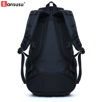 [a] casual large capacity men and women travel bag, computer bag, tide shoulder bag, female Korean backpack man - L&M LIFE PRODUCTS