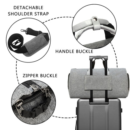 Travel Garment Bag with Shoulder Strap Duffel Bag Carry on Hanging Suitcase Clothing Business Bag Multiple Pockets - L&M LIFE PRODUCTS