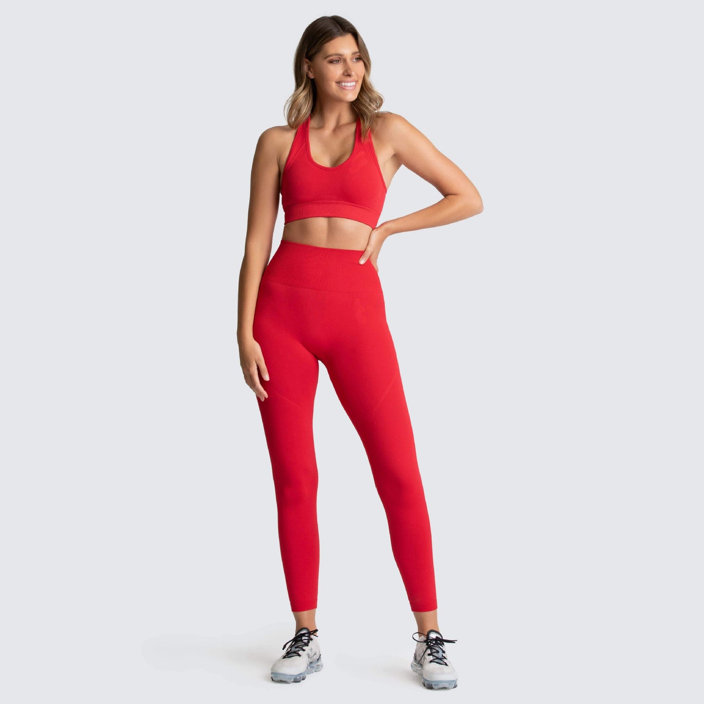 Seamless Gym Set Nylon Woman Sportswear - L&M LIFE PRODUCTS