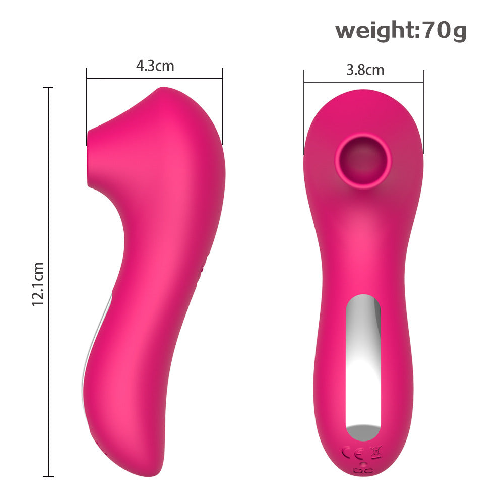 Rechargeable Silicone Sucking Tease Massager - L&M LIFE PRODUCTS