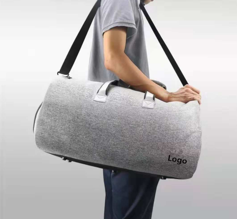 Travel Garment Bag with Shoulder Strap Duffel Bag Carry on Hanging Suitcase Clothing Business Bag Multiple Pockets - L&M LIFE PRODUCTS
