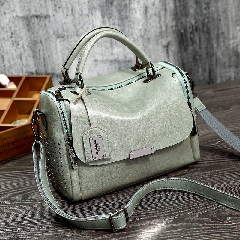 Single Shoulder Messenger Boston Female Bag - L&M LIFE PRODUCTS