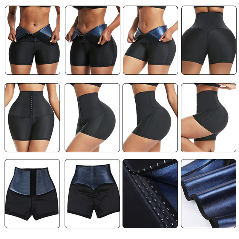 Slimming Pants Waist Trainer Shapewear Tummy Hot Thermo Sweat Leggings Fitness Workout Sweat Sauna Pants Body Shaper - L&M LIFE PRODUCTS