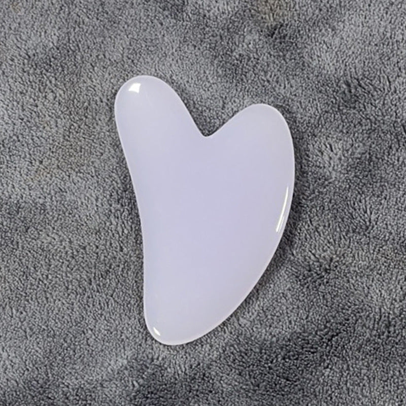 Resin Beeswax Heart-shaped Gu Sha Facial Scraping Sheet For Beauty Salon - L&M LIFE PRODUCTS