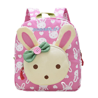 Korean cartoon children's schoolbag kindergarten schoolbag boys and girls 1-3 year old baby backpack bag bag bag - L&M LIFE PRODUCTS