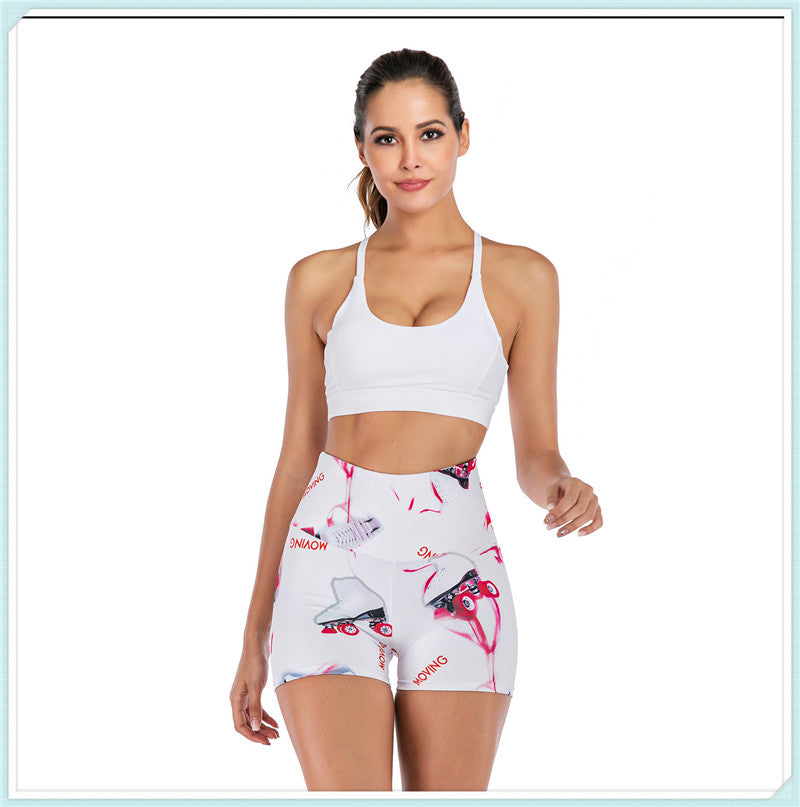 Digital printed yoga shorts - L&M LIFE PRODUCTS