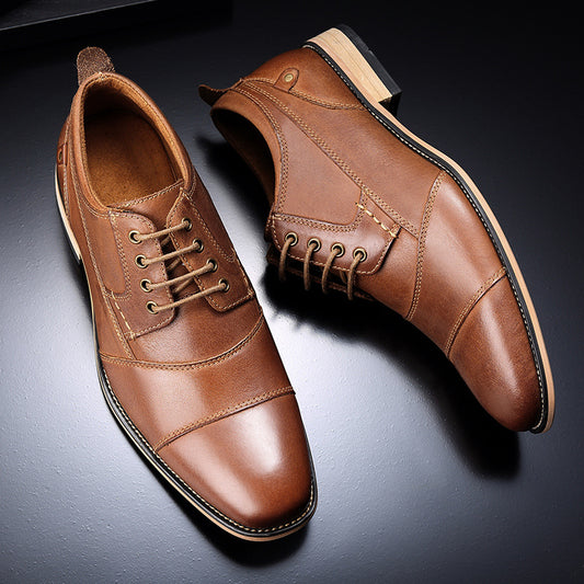 Leather lace-up casual shoes - L&M LIFE PRODUCTS