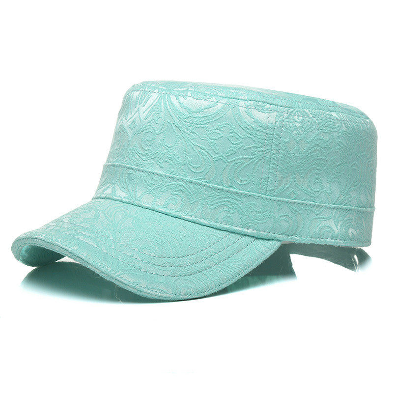 Three-dimensional Jacquard Women's Flat Hat - L&M LIFE PRODUCTS