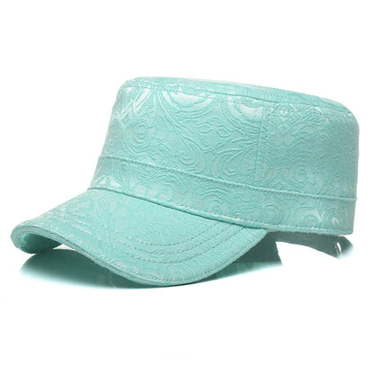 Three-dimensional Jacquard Women's Flat Hat - L&M LIFE PRODUCTS