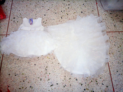 Trailing dress flower girl tuxedo small dress - L&M LIFE PRODUCTS