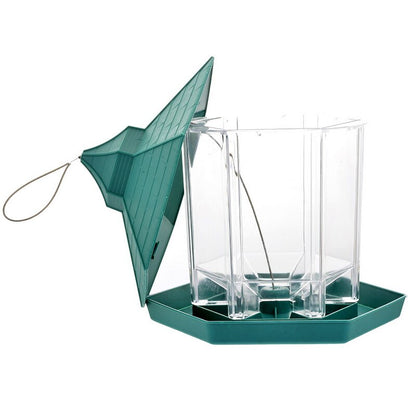 Waterproof hanging bird food box - L&M LIFE PRODUCTS