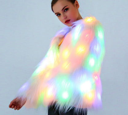 Festival Fur Coat LED Jacket - L&M LIFE PRODUCTS