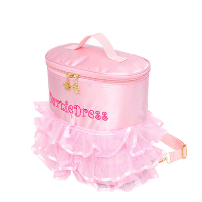 New children's Dance Bag Girls Dance backpack, bag, Ballet Bag, lovable yarn skirt - L&M LIFE PRODUCTS