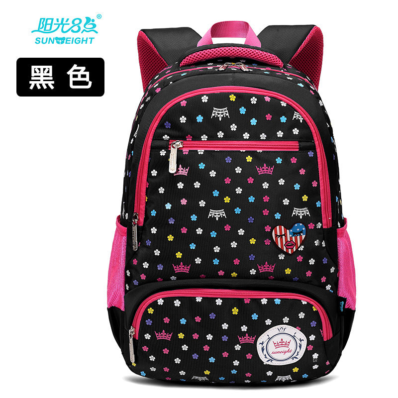 A primary schoolboy and children's schoolbag girl 2-6 grade knapsack knapsack Korean shoulder Princess bag super light weight loss - L&M LIFE PRODUCTS