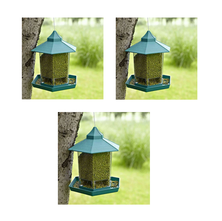 Waterproof hanging bird food box - L&M LIFE PRODUCTS