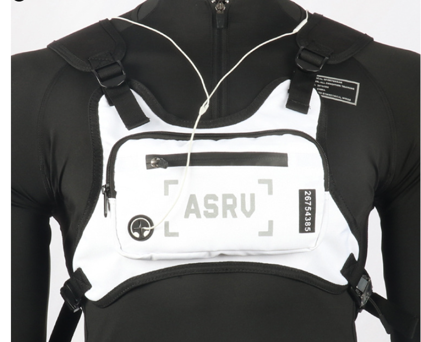 Reflective Utility Wearable Fashion Sports Chest Bag for Men Women - L&M LIFE PRODUCTS