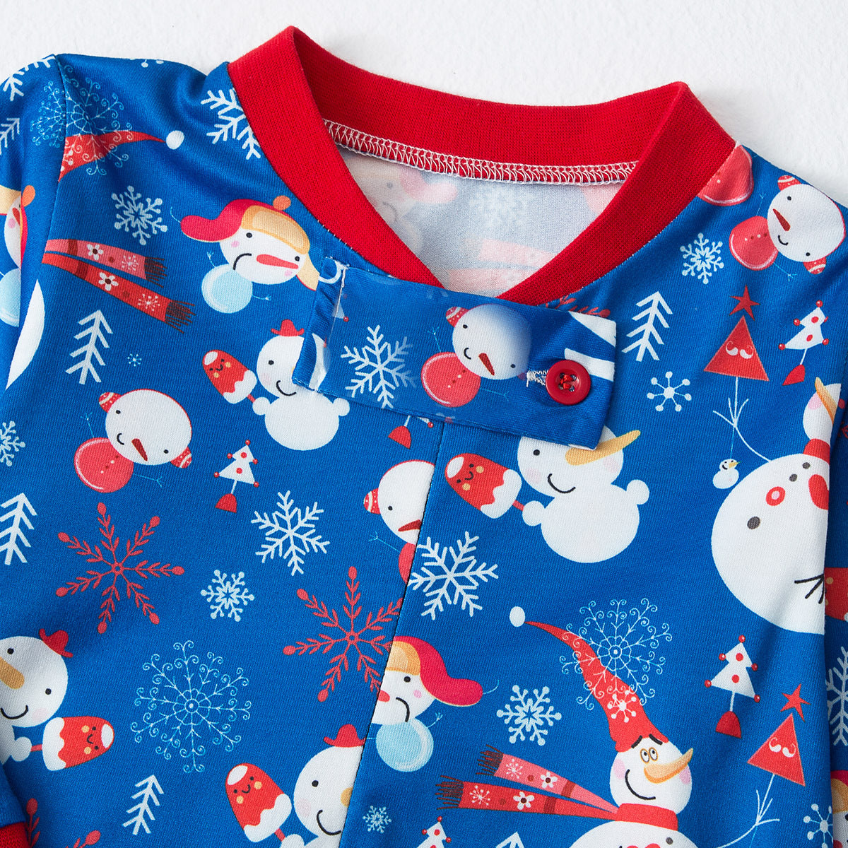 Long-sleeved Snowflake Christmas Women's Pajamas - L&M LIFE PRODUCTS