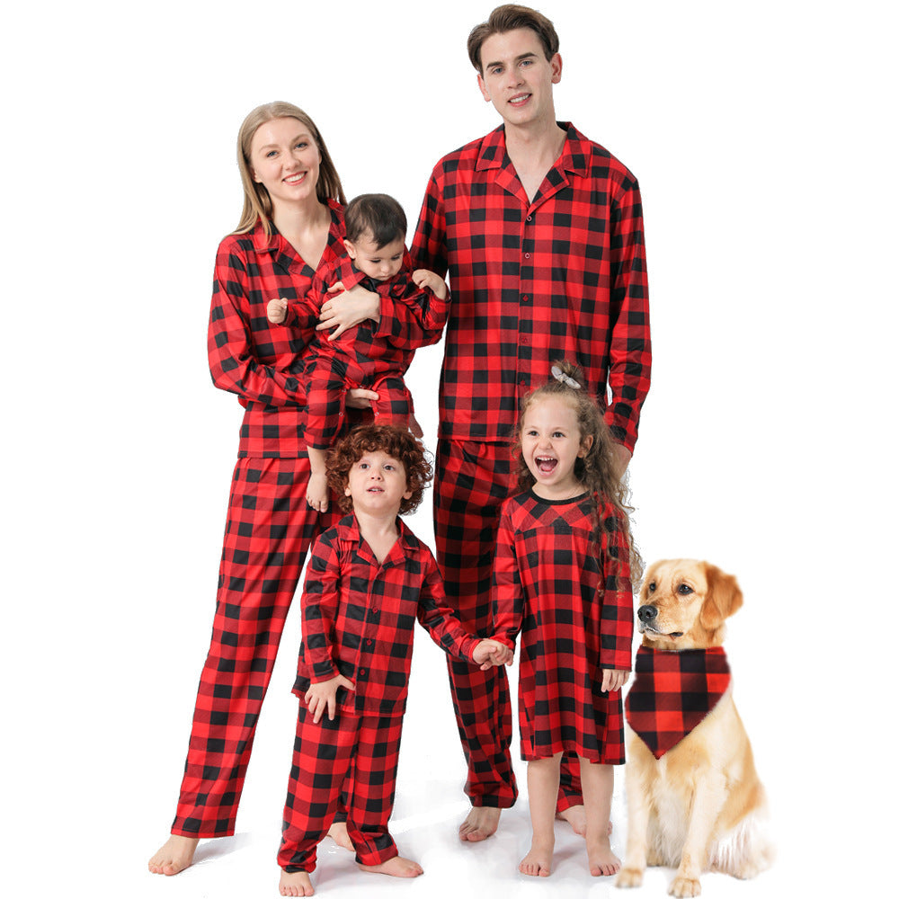 European And American Christmas Parent-child Pajamas Set - L&M LIFE PRODUCTS