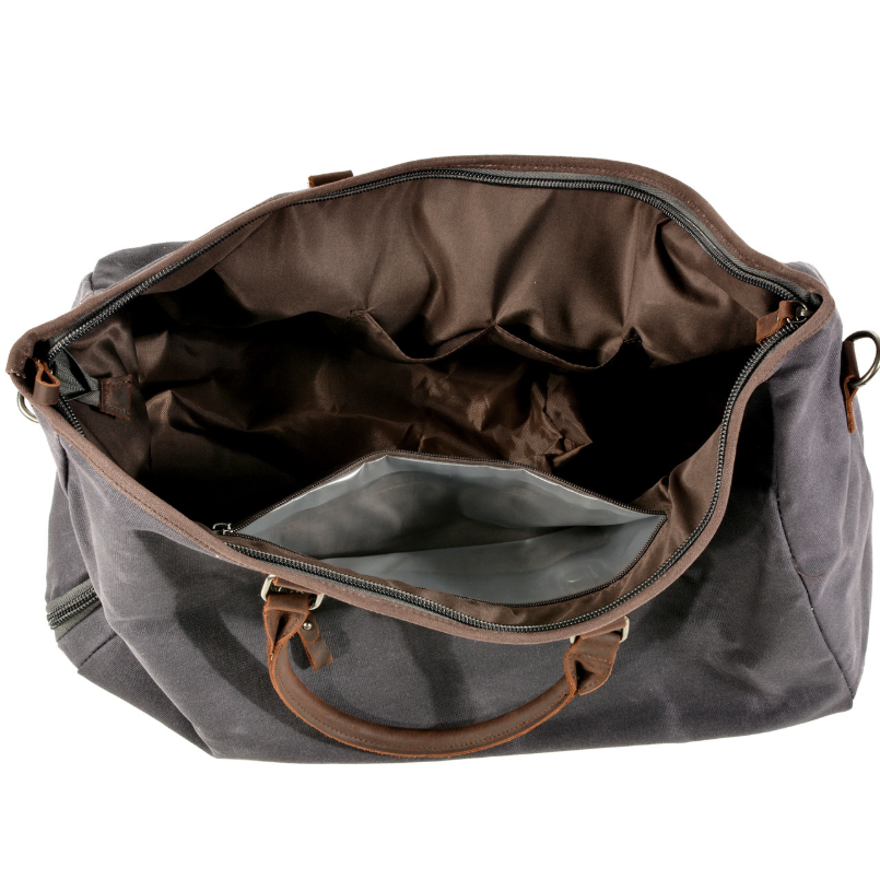 Men's canvas shoulder bag - L&M LIFE PRODUCTS