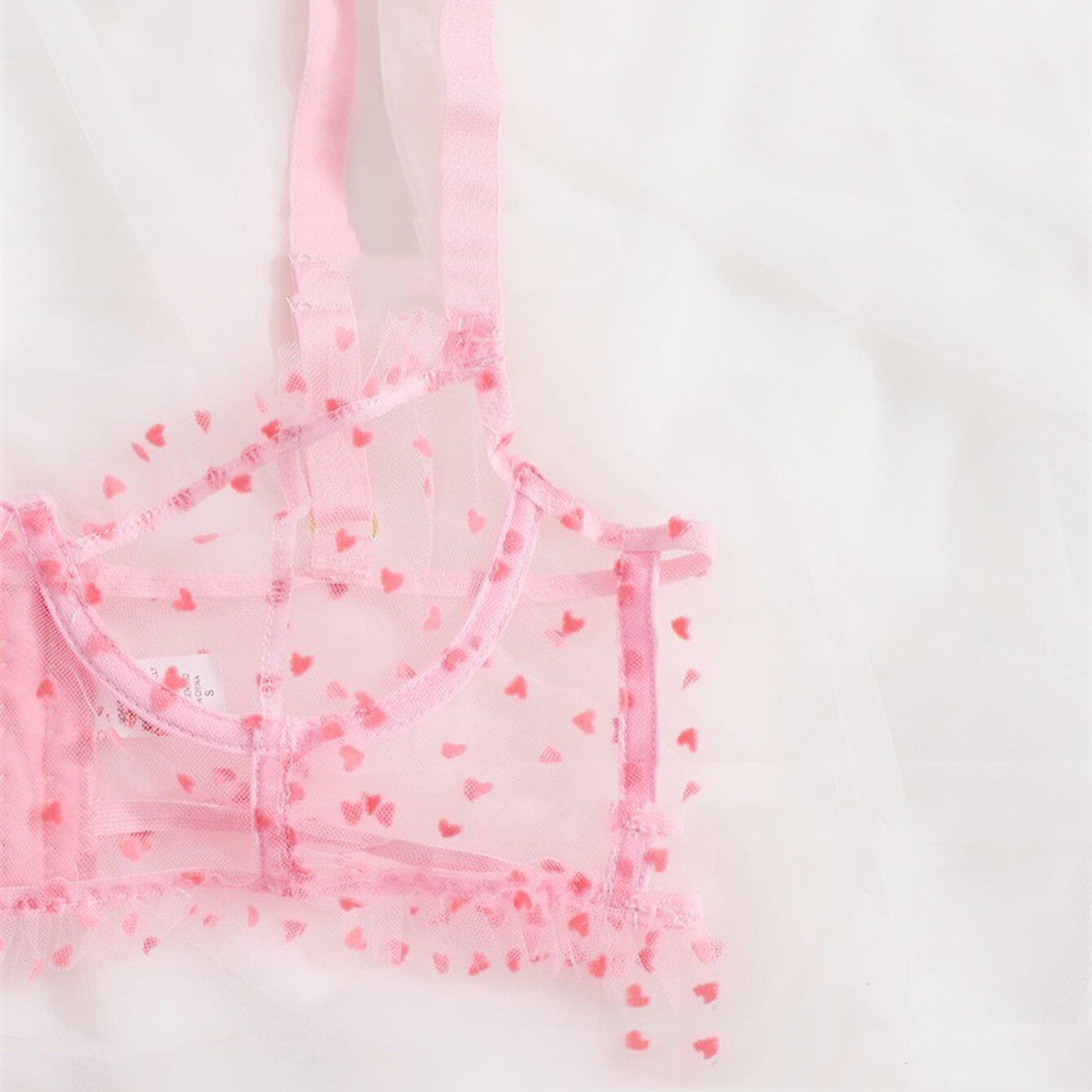 Underwear Set Three-dimensional Love Embroidery Midsummer - L&M LIFE PRODUCTS