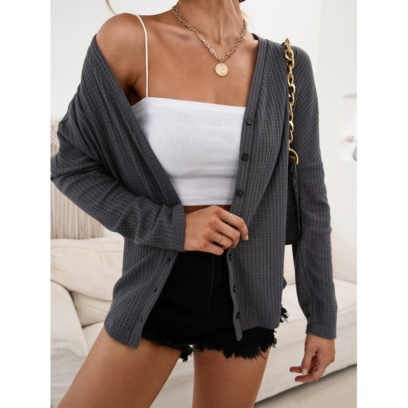 Casual Single-breasted Sweater Cardigan Small Coat - L&M LIFE PRODUCTS