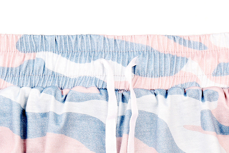 Tie-dye Print Pajamas Loungewear Tracksuit - L&M LIFE PRODUCTS