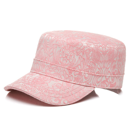 Three-dimensional Jacquard Women's Flat Hat - L&M LIFE PRODUCTS