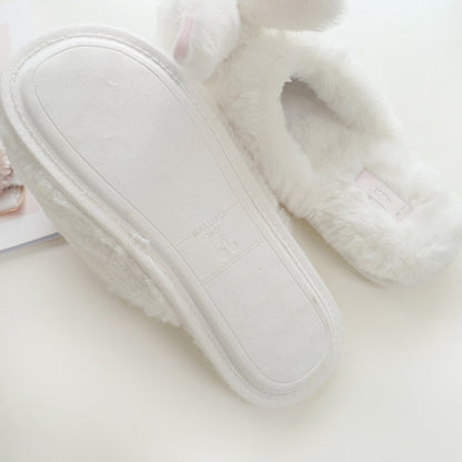 Cute Cute Rabbit Home Non-slip Breathable Cotton Slippers - L&M LIFE PRODUCTS