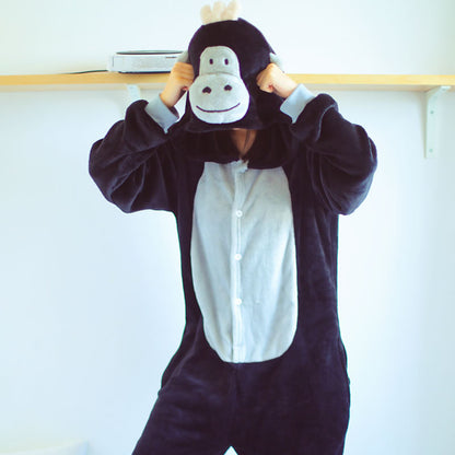 One Piece Pajamas Cartoon Winter Coral - L&M LIFE PRODUCTS