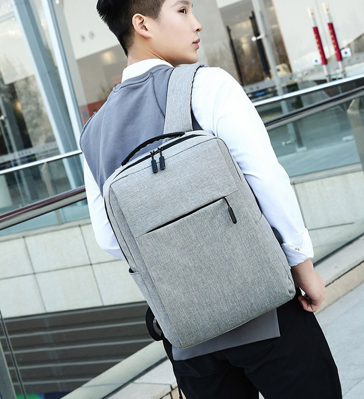 Men's and women's casual computer backpack - L&M LIFE PRODUCTS