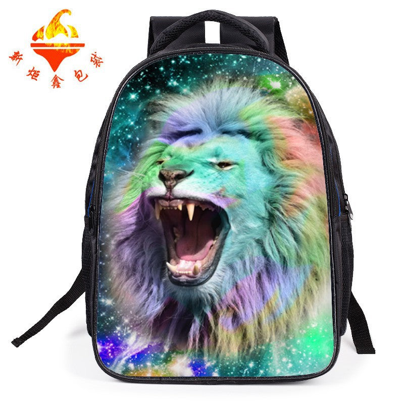 Children's cartoon schoolbag 1-3-6 grade burden on the load of tigers - L&M LIFE PRODUCTS