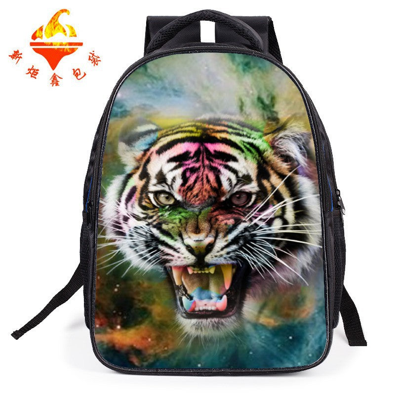 Children's cartoon schoolbag 1-3-6 grade burden on the load of tigers - L&M LIFE PRODUCTS