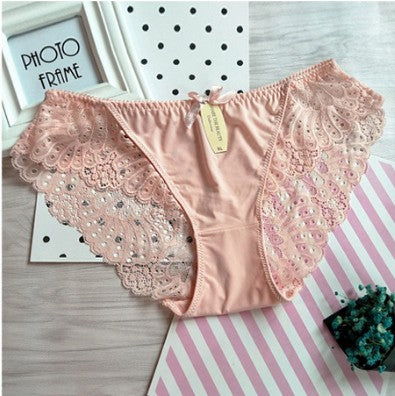 Low-waist ice silk panties - L&M LIFE PRODUCTS