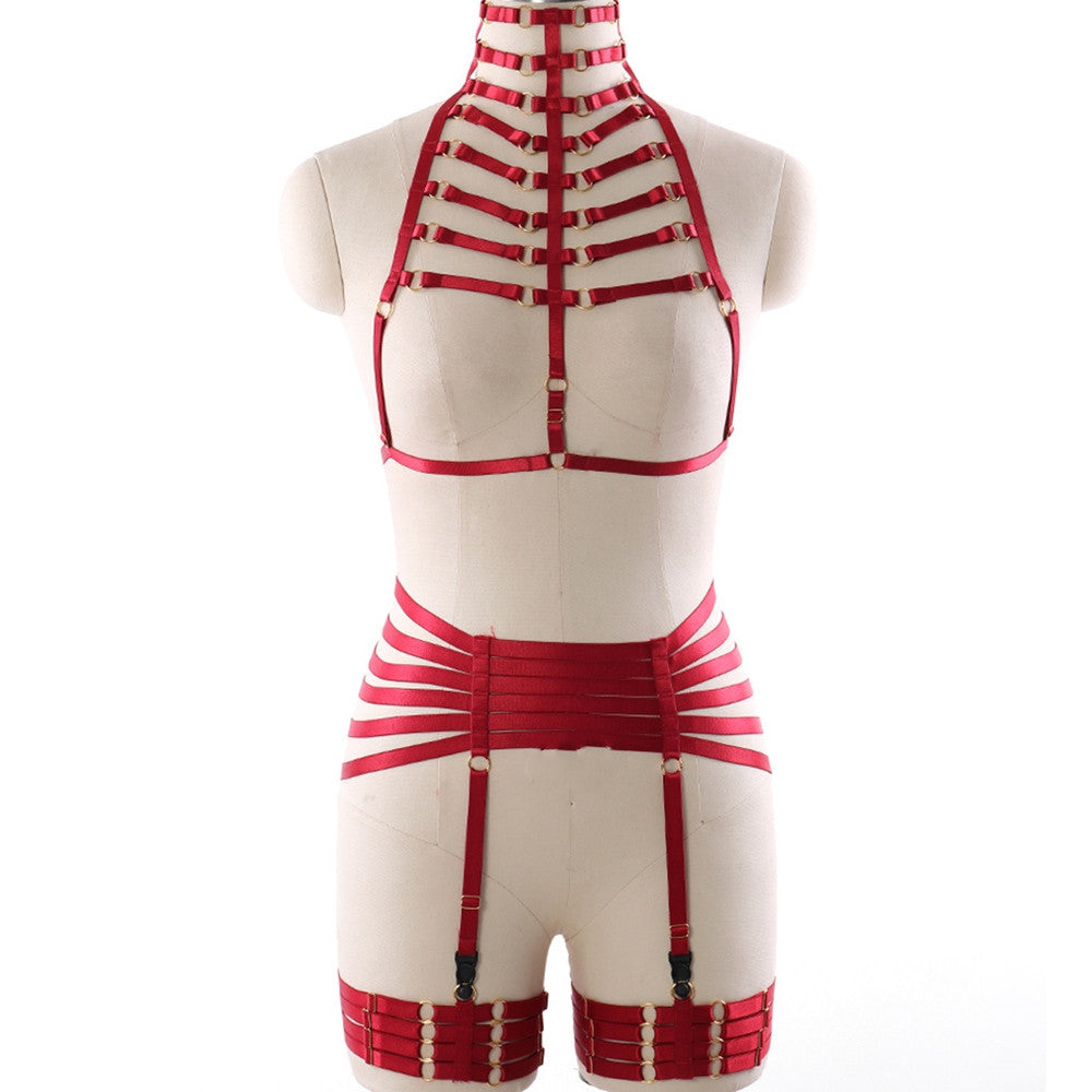 Ladies Sexy Hollow Tight Strap Set - L&M LIFE PRODUCTS