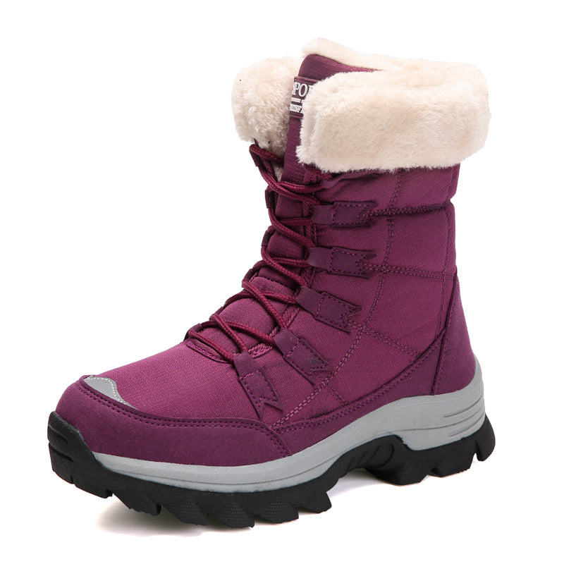 Large Size Cotton Shoes High-top Snow Boots Women's Shoes - L&M LIFE PRODUCTS