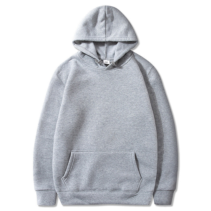 Oversized Solid Color Pullover Hoodie Sweatshirt - L&M LIFE PRODUCTS