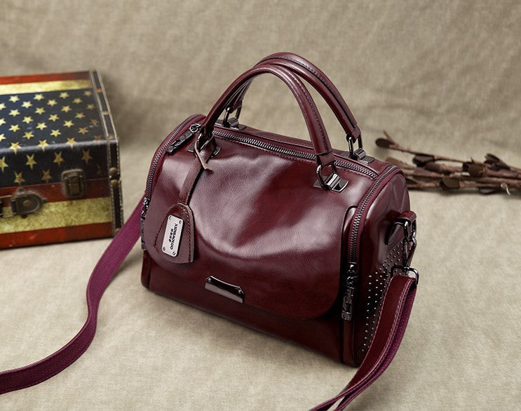 Single Shoulder Messenger Boston Female Bag - L&M LIFE PRODUCTS