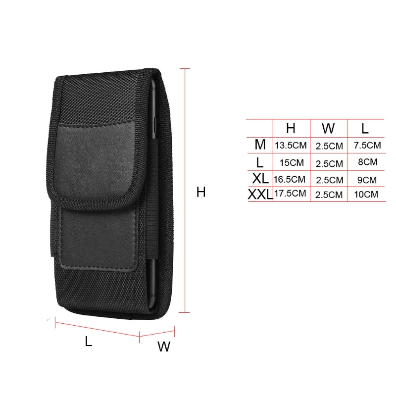 Leather Case, Card Inserting Oxford Cloth Nylon Fabric Wearing Belt - L&M LIFE PRODUCTS