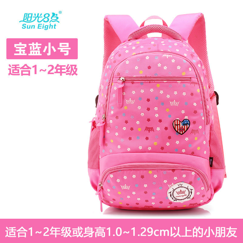 A primary schoolboy and children's schoolbag girl 2-6 grade knapsack knapsack Korean shoulder Princess bag super light weight loss - L&M LIFE PRODUCTS