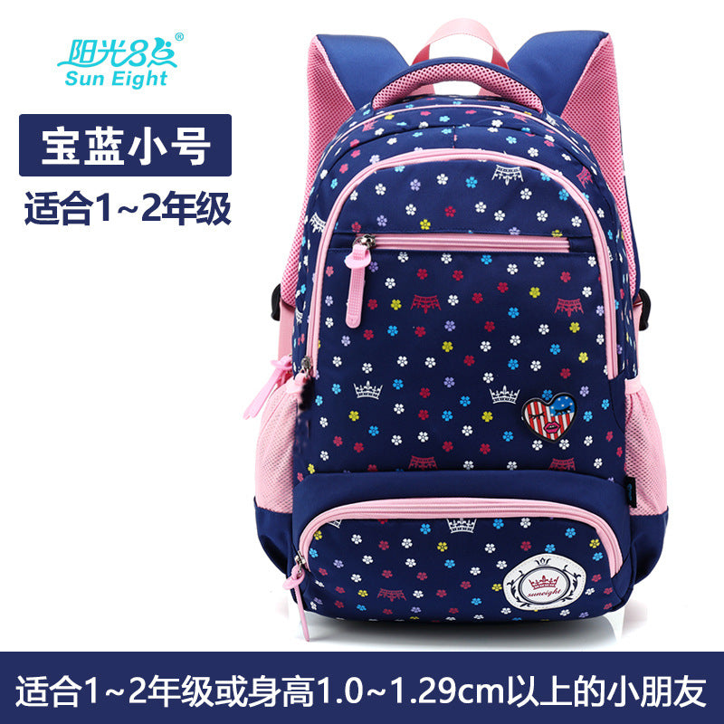 A primary schoolboy and children's schoolbag girl 2-6 grade knapsack knapsack Korean shoulder Princess bag super light weight loss - L&M LIFE PRODUCTS