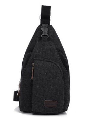 Men's chest, foreign trade, New Sports Leisure Canvas slanting bag, Korean version, single shoulder bag, men's backpack, men's bag. - L&M LIFE PRODUCTS